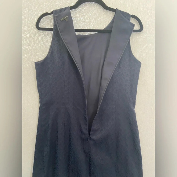Theory Constance Altai wool blend textured sleeveless shift dress Sz 10 - Picture 3 of 16